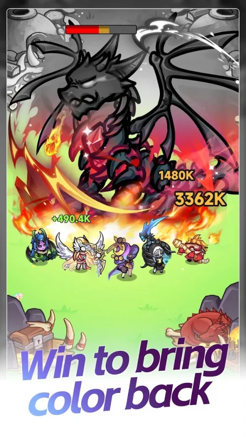 Color x Warriors: Merge War screenshot 4