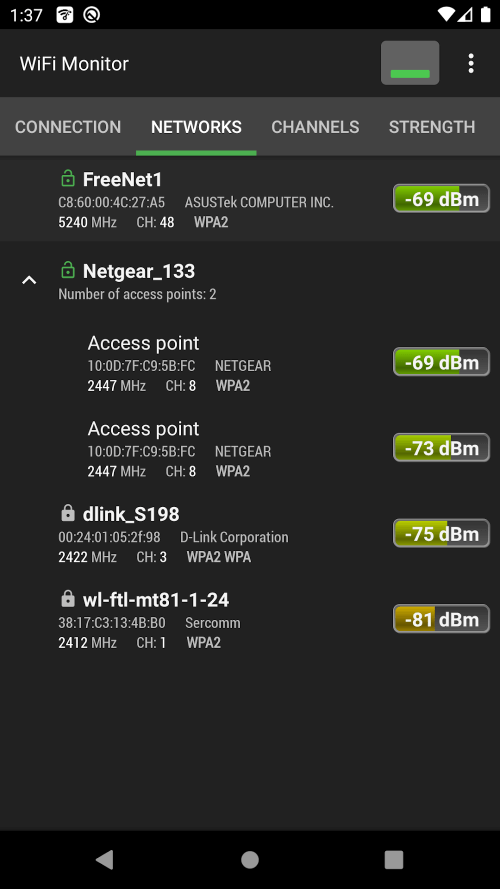 WiFi Monitor Pro: net analyzer screenshot 4