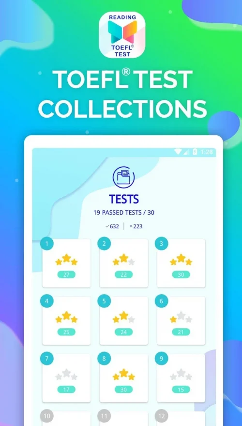 Reading – TOEFL Prep Tests (TOEFL Reading) screenshot 4