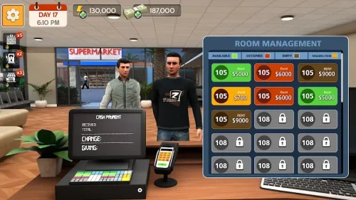 Supermarket & Motel Simulator screenshot 4