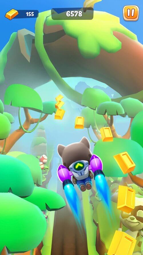 Talking Tom Time Rush screenshot 4
