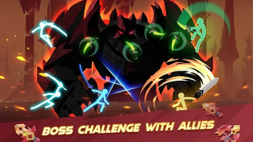 Stickman vs Monster: Idle RPG screenshot 4