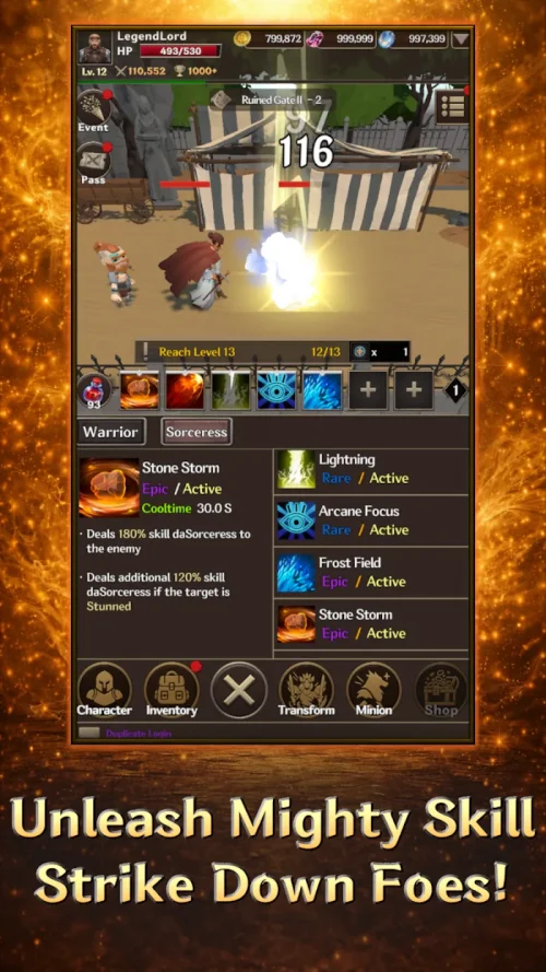 Legend Lord Idle : Farming AFK screenshot 4