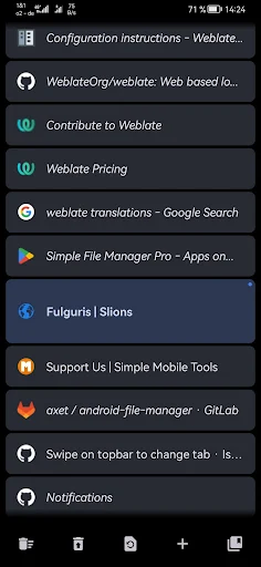 Fulguris Web Browser MOD screenshot 4