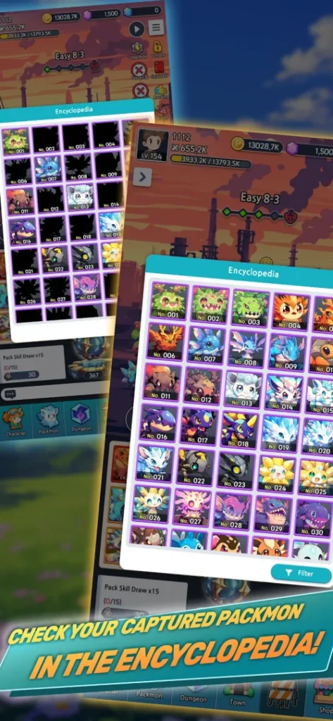 PackMon Idle: Trainer Simulator screenshot 4