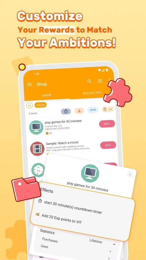 LifeUp: Gamified To Do List screenshot 4