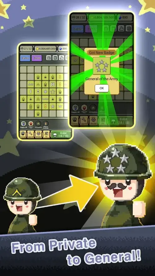 Raising Rank Insignia screenshot 4