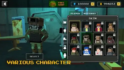 Pixel Z Gunner 3D screenshot 4