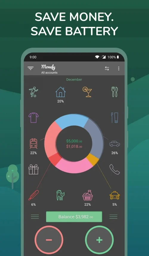 Monefy screenshot 4