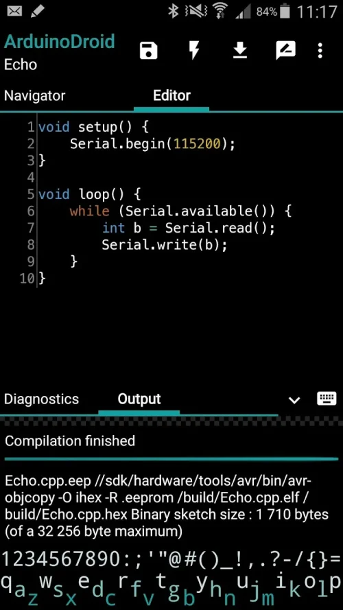 ArduinoDroid – Arduino/ESP IDE screenshot 4