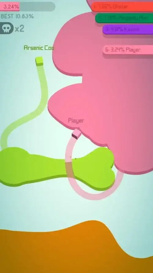 Paper.io 2 MOD screenshot 4