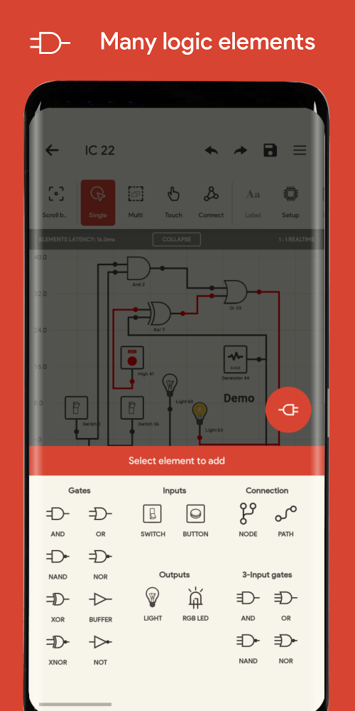 Logic Circuit Simulator Pro screenshot 4
