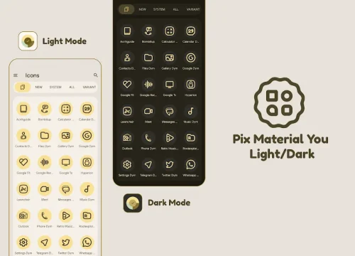 Pix Material You Light/Dark screenshot 4