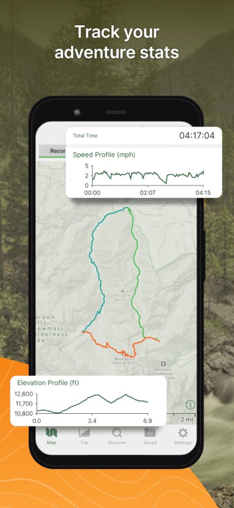Gaia GPS screenshot 4