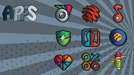 Comics Icon Pack screenshot 4