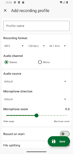 ASR Voice Recorder screenshot 4