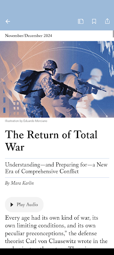 Foreign Affairs Magazine screenshot 4