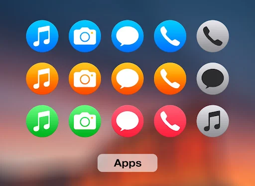 iPear Pro – Icon Pack (Round) screenshot 4