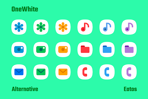 OneWhite – Icon Pack screenshot 4