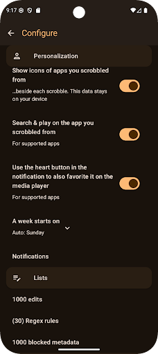 Pano Scrobbler for LastFM MOD screenshot 4