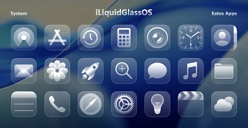iLiquidGlassOS screenshot 4