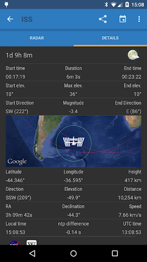 ISS Detector Pro screenshot 4