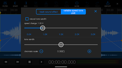 EZAudioCutMT screenshot 4