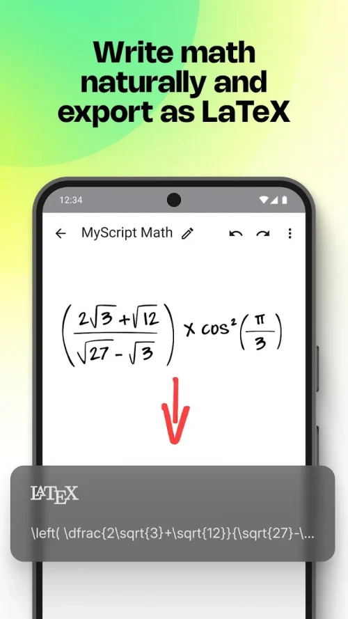 MyScript Math: Solve & Plot screenshot 4