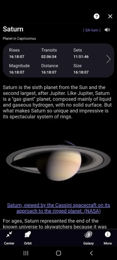 SkySafari 7 Pro screenshot 4