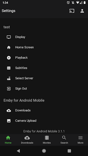 Emby for Android TV screenshot 4