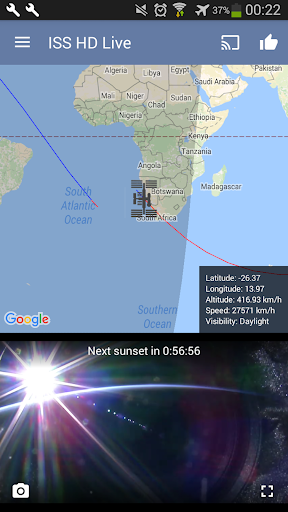 ISS Live Now: Live Earth View MOD screenshot 4