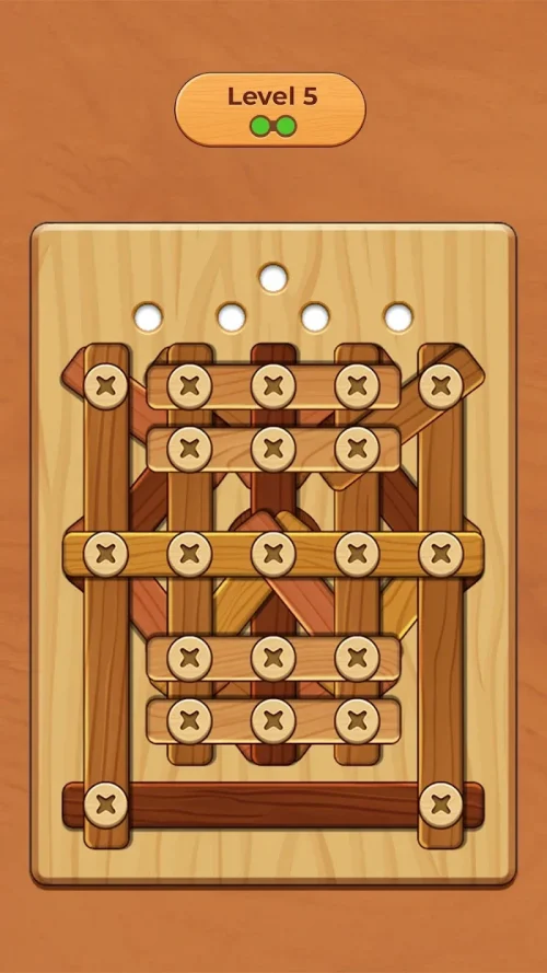 Wood Screw Puzzle screenshot 4