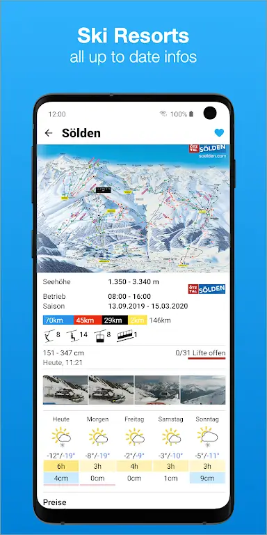 bergfex: Ski, Schnee & Wetter screenshot 4