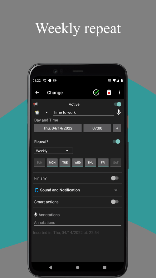 Alarm And Pill Reminder screenshot 4