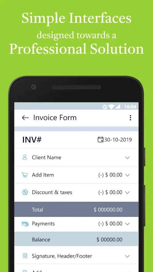 Simple Invoice Manager screenshot 4
