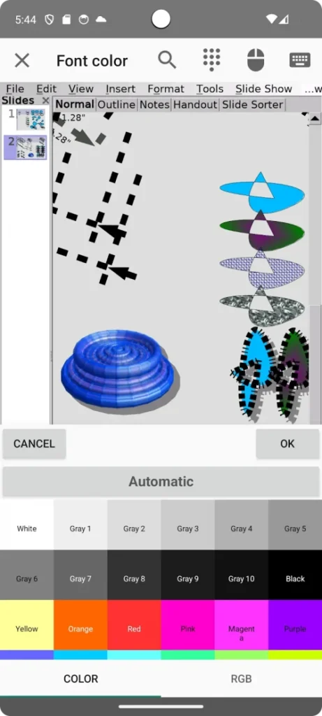 AndrOpen Office screenshot 4