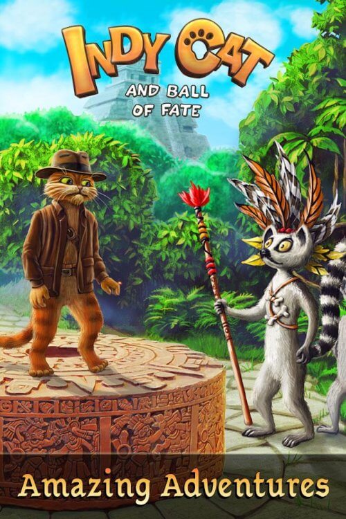 Indy Cat: Match 3 Adventure screenshot 4