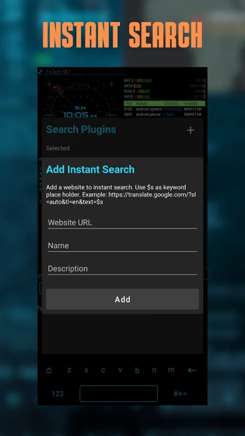 Sci-Fi Launcher screenshot 4