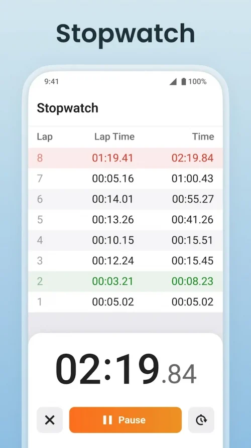 Multi Timer: Timer + Stopwatch (Timer Plus) screenshot 4