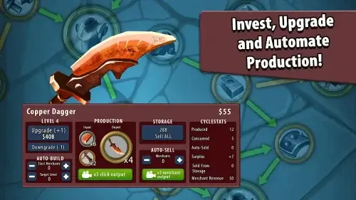 Crafting Idle Clicker screenshot 4