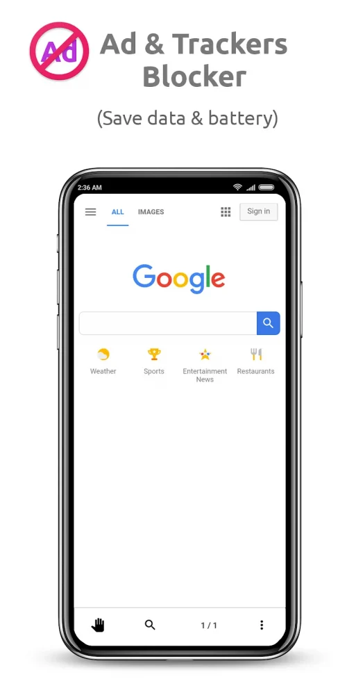 OH Web Browser – Safe & Simple screenshot 4