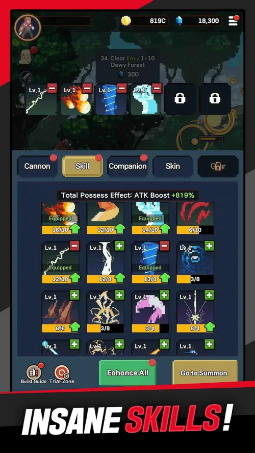Demon Fall : Idle RPG screenshot 4