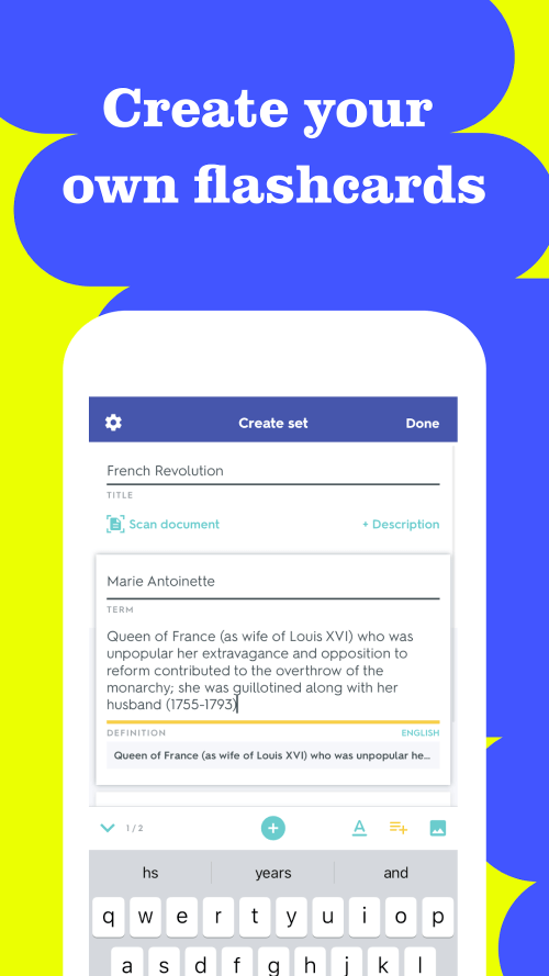 Quizlet: Languages & Vocab screenshot 4