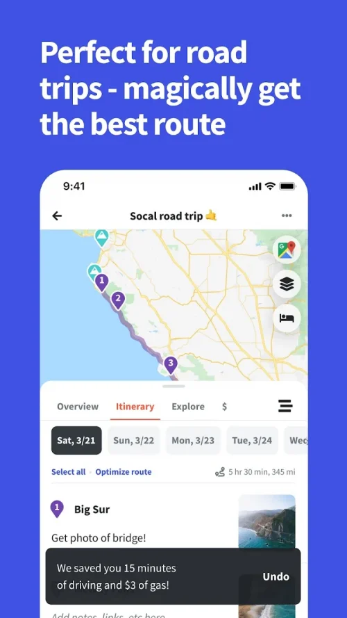 Wanderlog – Trip Planner App screenshot 4