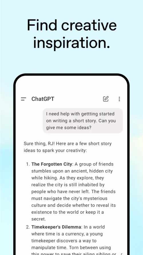 ChatGPT screenshot 4