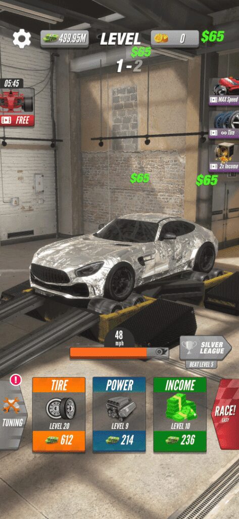Dyno 2 Race – Car Tuning screenshot 4