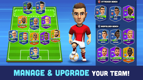 Mini Football – Mobile Soccer screenshot 4