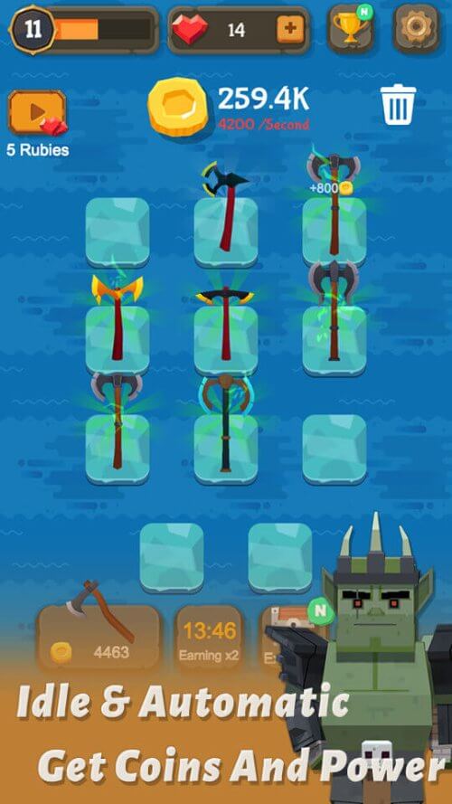 Merge Axe screenshot 4