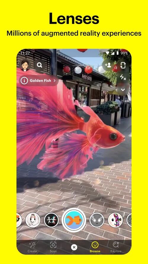 Snapchat screenshot 4