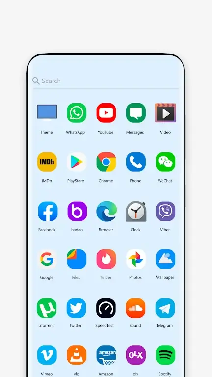 Win 10 theme for launcher screenshot 4
